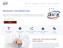 Tablet Screenshot of grachie.org